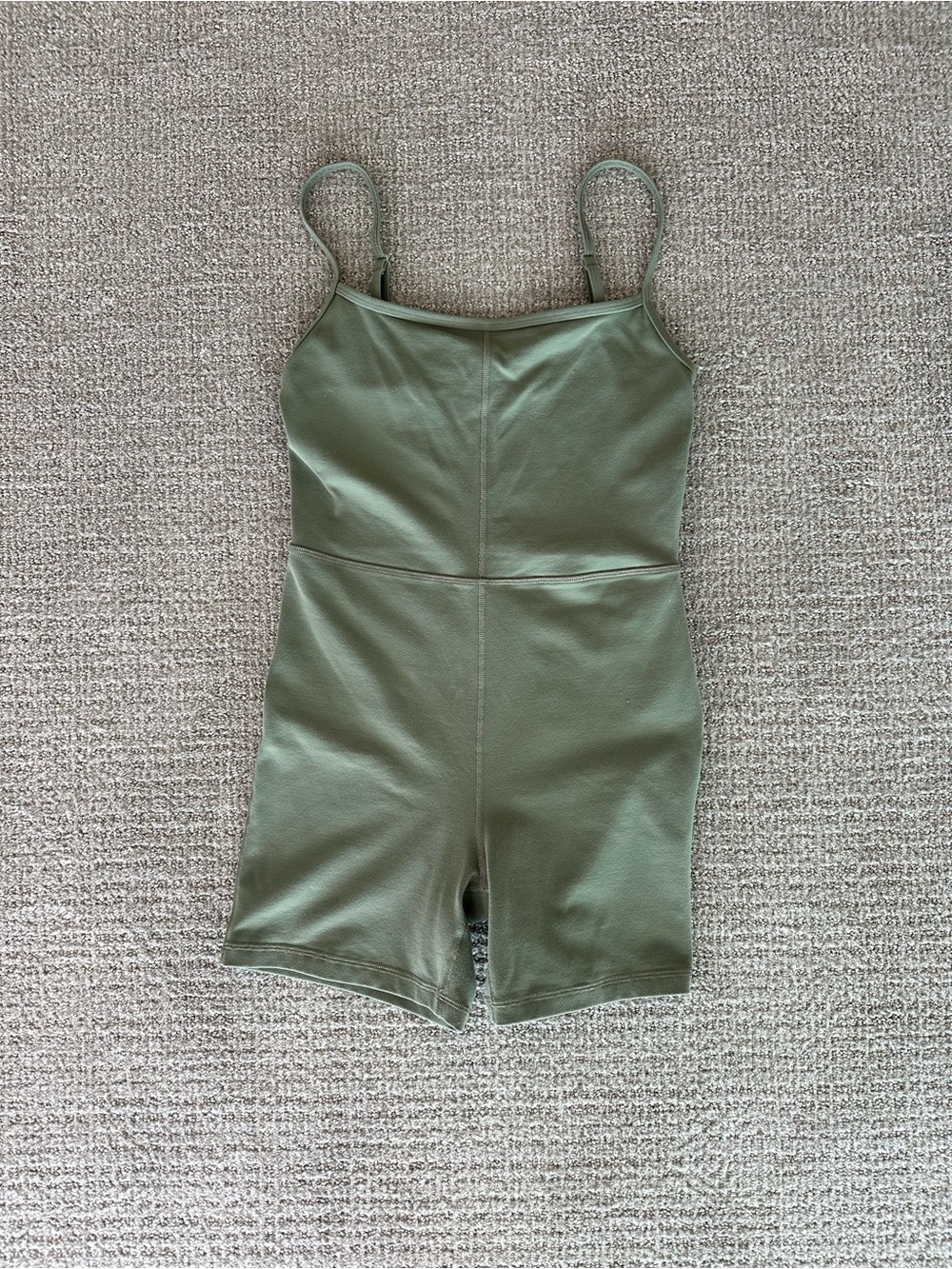 Aritzia Wilfred sage green sleeveless romper